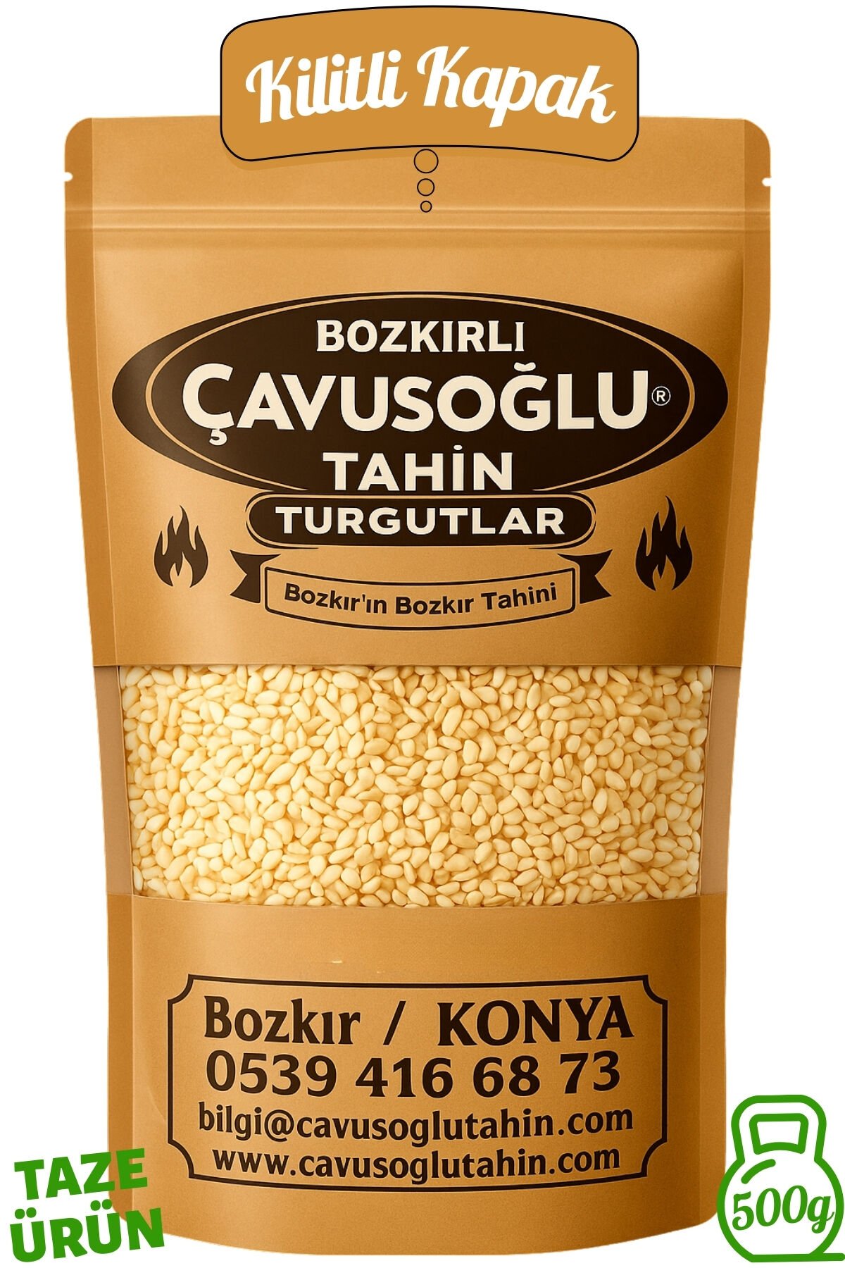 Kavrulmamış Çiğ Beyaz Susam 500g