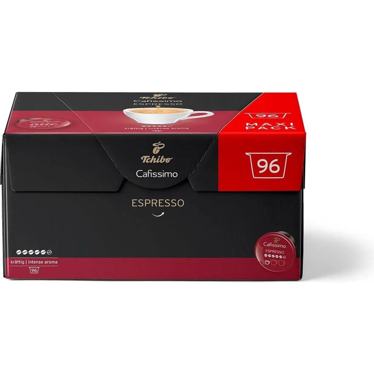 Tchibo Cafissimo Espresso İntense Aroma Kahve 96 Kapsül Espresso ve Filtre Uyumlu Yoğun Kahve Keyfi