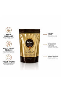 Shazel Gold Çözünebilir Hızlı Kahve 500gr | Premium Gold