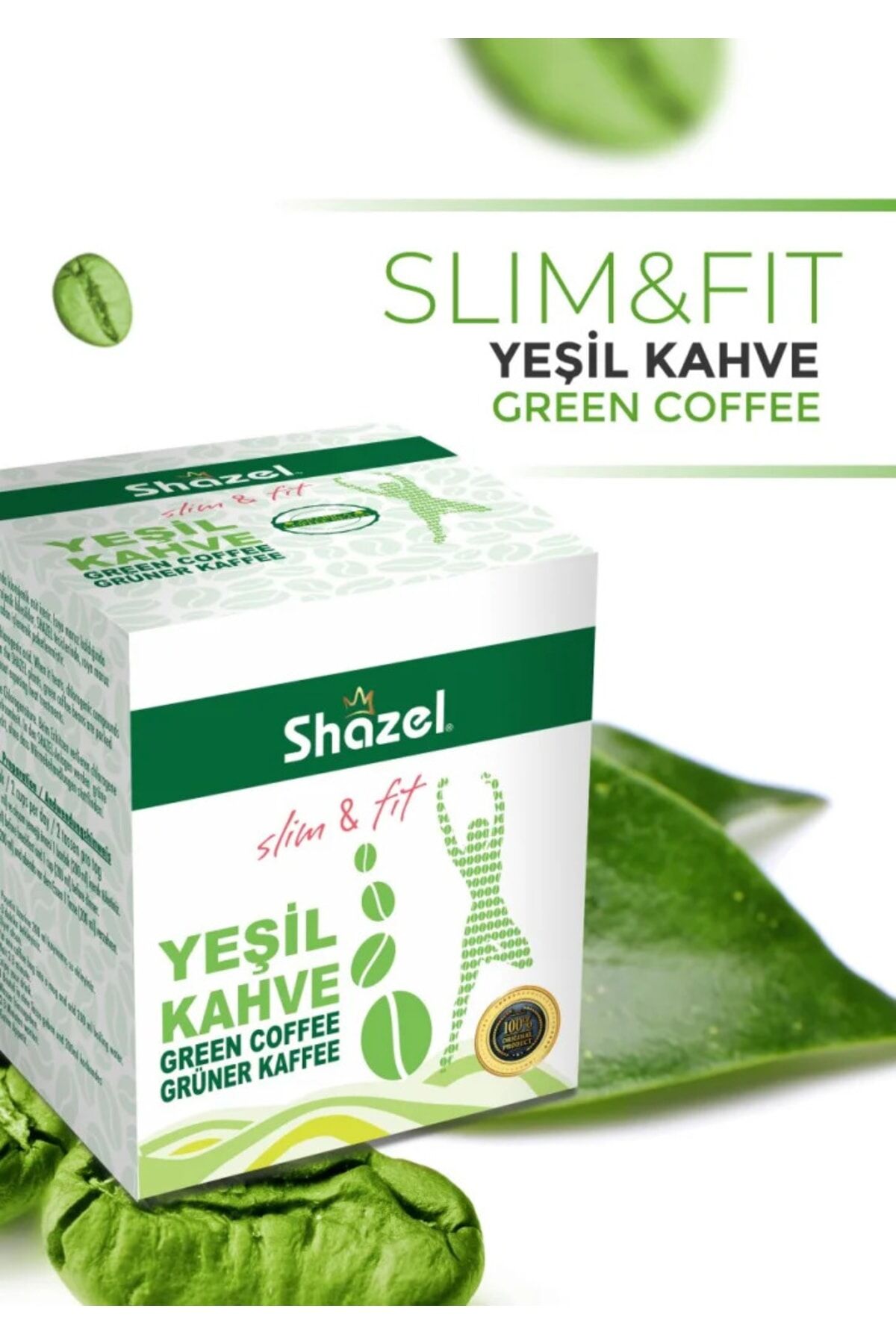 Shazel Slim Fit Yeşil Hazır Yeşil Kahve