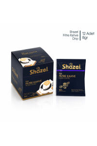 Shazel Drip Filtre Kahve Classic 12'li Kutu | Drip Demleme | %100 Arabica