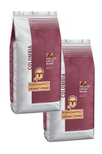 Mehmet Efendi Colombian Çekirdek Kahve 1000gr x 2 Adet