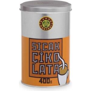 Kahve Dünyası Teneke Sıcak Çikolata 400 gr x 3 Adet