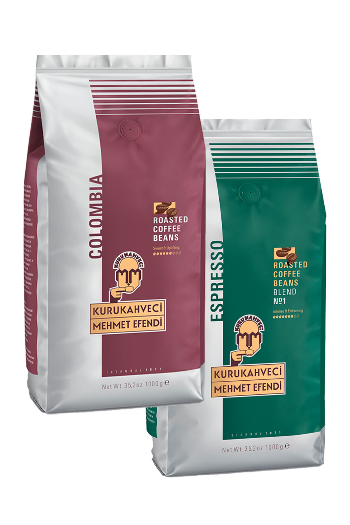 Mehmet EfendiColombian 1000gr ve Caffe Espresso 1000gr