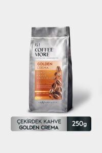 Coffee More Golden Crema Çekirdek Kahve 250 gr