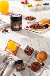 Nutella 400 gr & Nutty More %22 Kakaolu Fındık Ezmesi 200 gr
