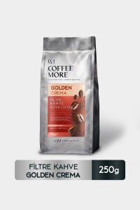 Coffee More Golden Crema Filtre Kahve 250 gr