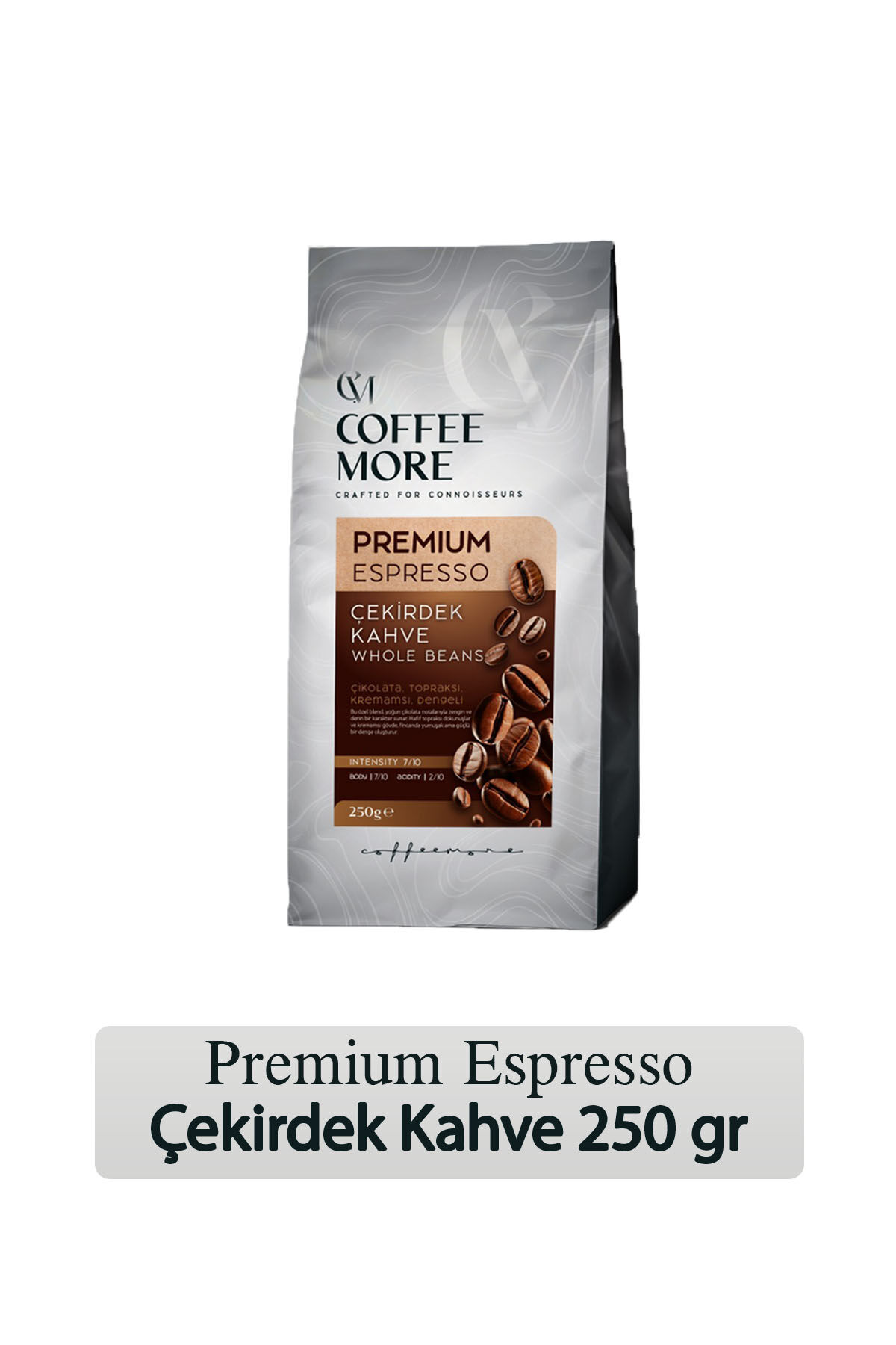 Coffee More Premium Espresso Çekirdek Kahve 250 gr