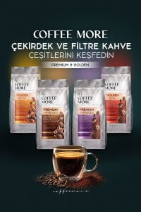 Coffee More Premium Espresso Çekirdek Kahve 250 gr