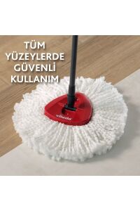 Vileda Turbo Üçgen Başlık Mikrofiber Yedek Paspas 6 Paket