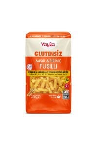 Yayla Glutensiz Vitamin Ve Mineralce Zengin Mısır ve Pirinç Fusilli Makarna 400 g