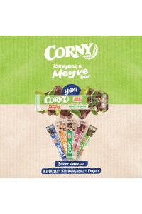 Corny Kuruyemiş & Meyve Bar Antep Fıstığı Kakao 35g x 12 Adet