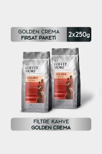 Coffee More Golden Crema Filtre Kahve 250 gr x 2 Adet