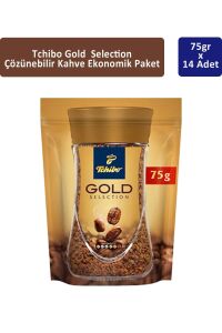 Tchibo Gold Çözünebilir Kahve Ekonomik Paket 75 gr x 14 Adet