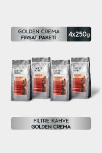 Coffee More Golden Crema Filtre Kahve 250 gr x 4 Adet