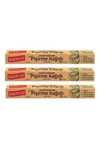 Doğal Pişirme Kağıdı Hazır Kesilmiş 10'lu 3 Adet