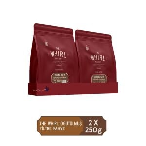 The Whirl Strong 431°F Öğütülmüş Filtre Kahve 250 gr x 2 Adet