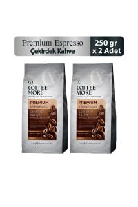 Coffee More Premium Espresso Çekirdek Kahve 250 gr x 2 Adet