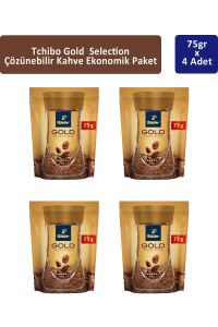 Tchibo Gold Çözünebilir Kahve Ekonomik Paket 75 gr x 4 Adet