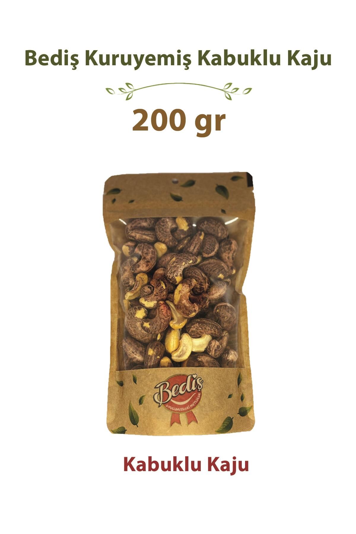 Bediş Naturel Zarlı Kaju 200 gr