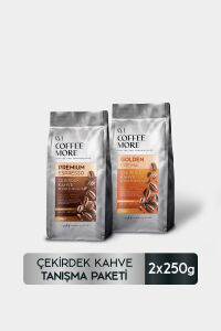 Coffee More Çekirdek Kahve Tanışma Paketi 250 gr x 2 Adet