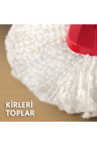 Vileda Turbo Üçgen Başlık Mikrofiber Yedek Paspas 2 Paket