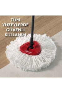Vileda Turbo Üçgen Başlık Mikrofiber Yedek Paspas 2 Paket