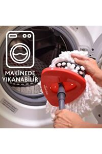 Vileda Turbo Üçgen Başlık Mikrofiber Yedek Paspas 2 Paket