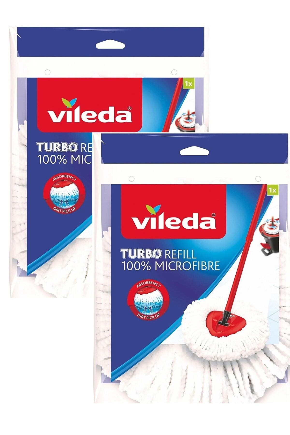 Vileda Turbo Paspas Yedek x 2 Adet