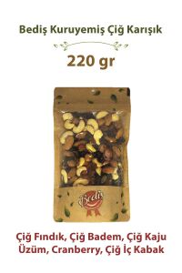Bediş Naturel Kase Çiğ Special Karışık 220 gr x 2 Adet