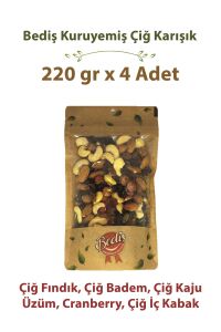 Bediş Naturel Kase Çiğ Special Karışık 220 gr x 4 Adet
