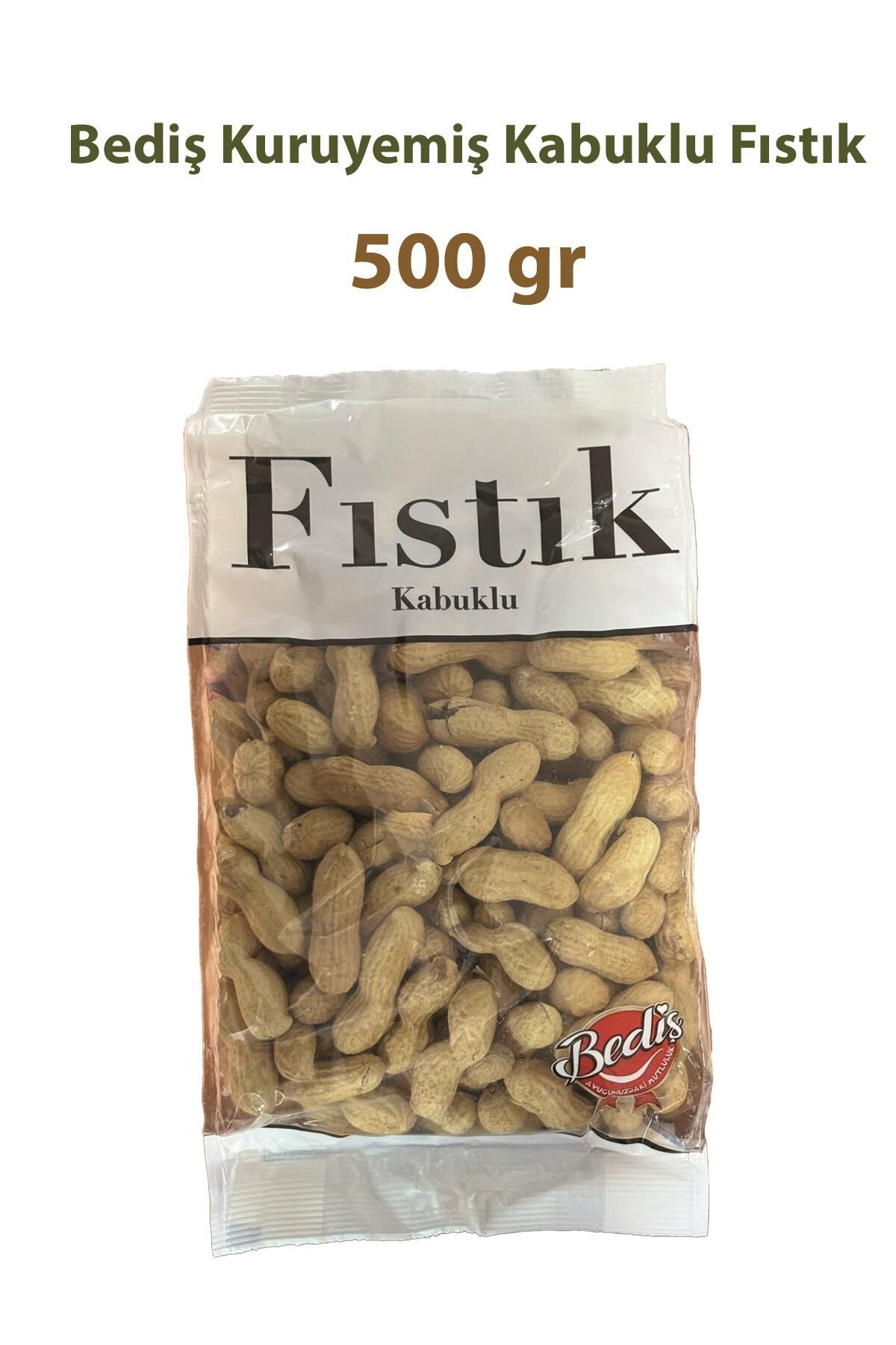 Bediş Fıstık Kabuklu 500 gr