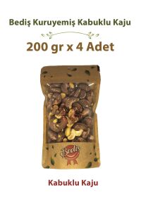 Bediş Naturel Zarlı Kaju 200 gr x 4 Adet