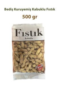Bediş Kuruyemiş Siyah Çekirdek ve Kabuklu Fıstık Paketi 500 gr x 2 Adet