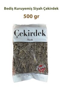 Bediş Kuruyemiş Siyah Çekirdek ve Kabuklu Fıstık Paketi 500 gr x 2 Adet