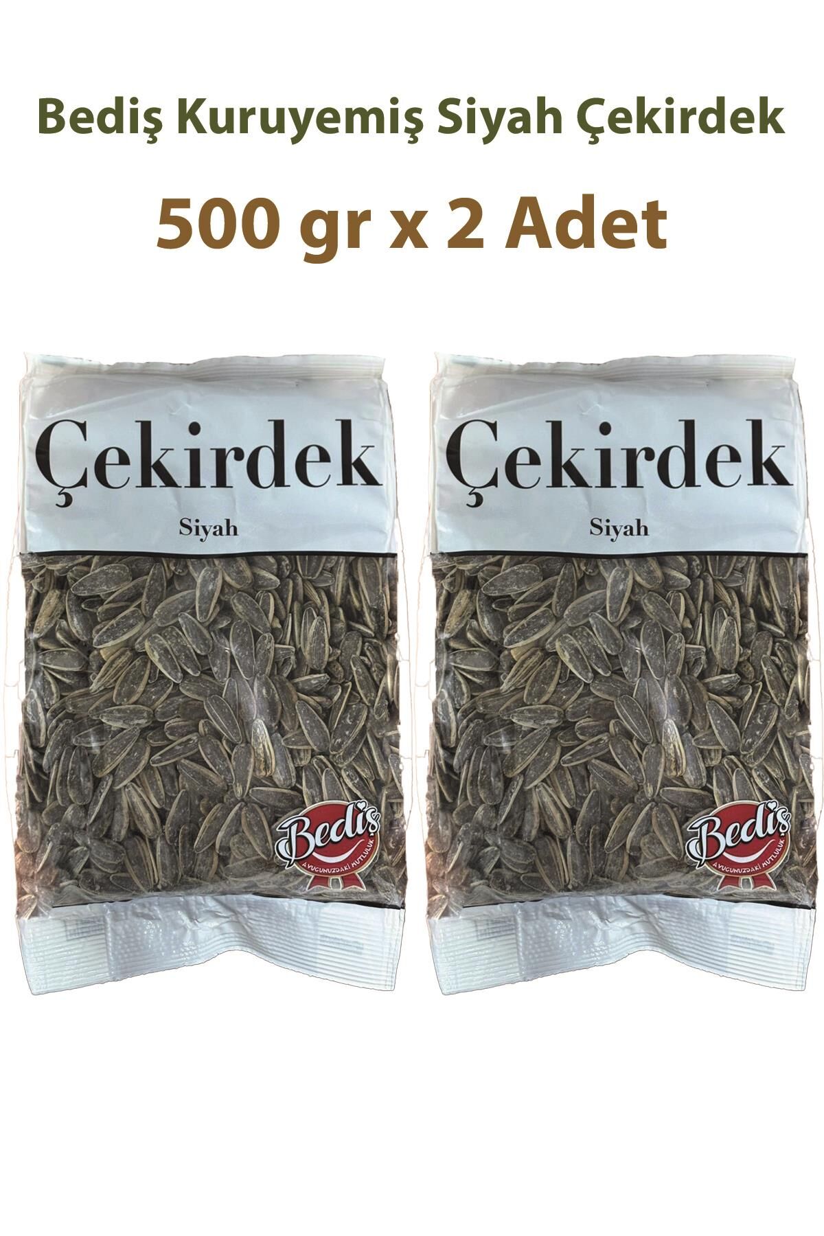 Bediş Siyah Çekirdek 500 gr x 2 Adet