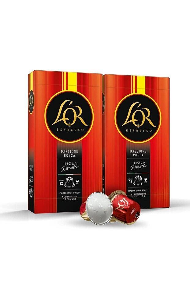 LOR Imola Ristretto Nespresso Uyumlu Alüminyum Kapsül Kahve 20 Kapsül