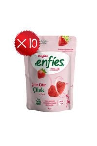 Yayla Enfies Freeze Dried Çilek 15 g x 10 Adet