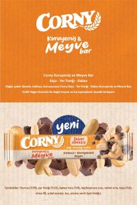 Corny Kaju Kakao Yer Fıstığı Meyve Bar - 12 Adet