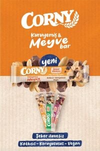 Corny Kaju Kakao Yer Fıstığı Meyve Bar - 12 Adet