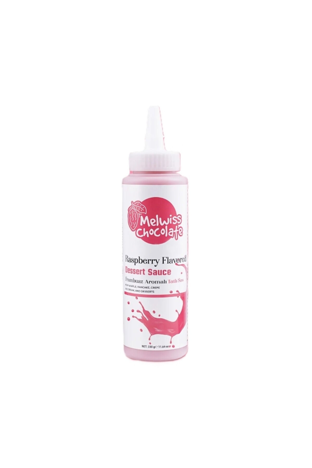 RASPBERRY FLAVORED DESSERT SAUCE (FRAMBUAZ AROMALI TATLI SOSU) 330 GR *6'LI