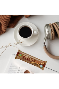 Kahve Dünyası Fındık Ezmesi ve Bütün Fındıklı Sütlü Çikolata 33 gr x 20 Adet