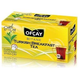 Ofçay Bitane Turkish Breakfast Tea 25'li Bardak Poşet Çay x 3 PAKET