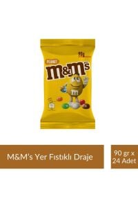 M&M's Yer Fıstıklı Draje 90 gr x 24 Adet