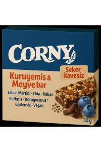Corny Kuruyemiş ve Meyve Bar Yaban Mersini -Chia-Kakao 35 gr x12li