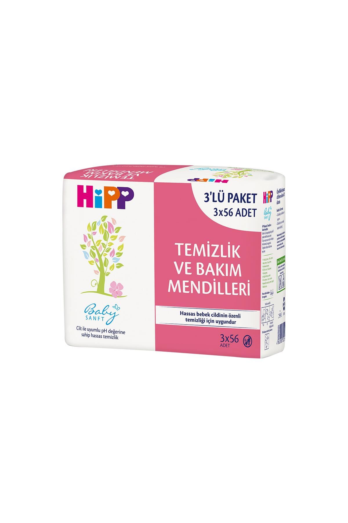Babysanft Temizlik Bakım Mendilleri 56lı x 3 Adet