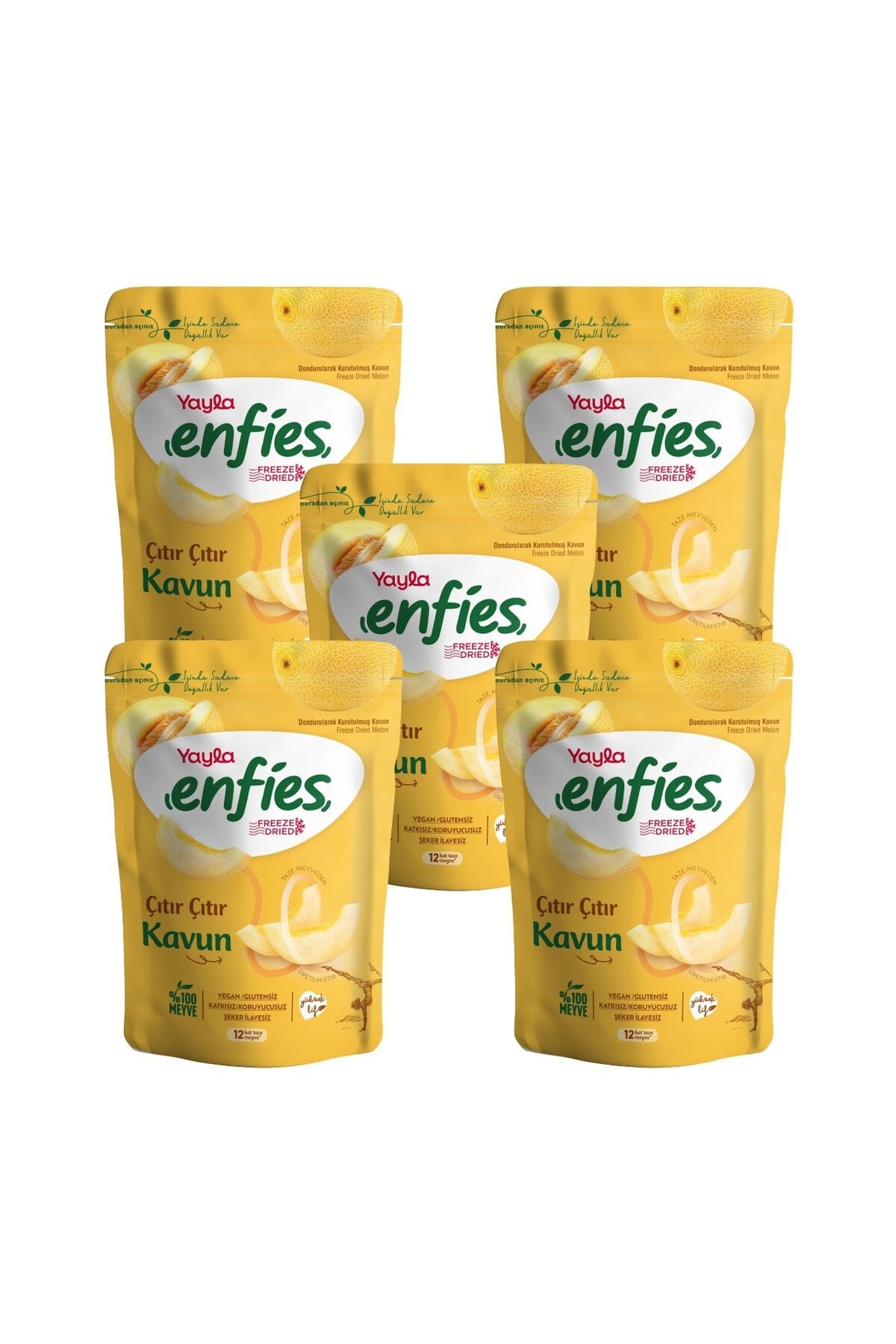 Yayla Enfies Freeze Dried Kavun 15 g x 5 Adet