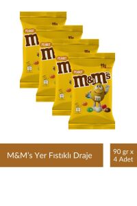 M&M's Yer Fıstıklı Draje 90 gr x 4 Adet