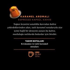 Kahve Dünyası Karamel Aromalı Kapsül Kahve 120 Kapsül