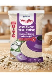Yayla 1 kg Osmancık Yerli Pirinç - Vitamin & Mineralce Zenginleştirilmiş